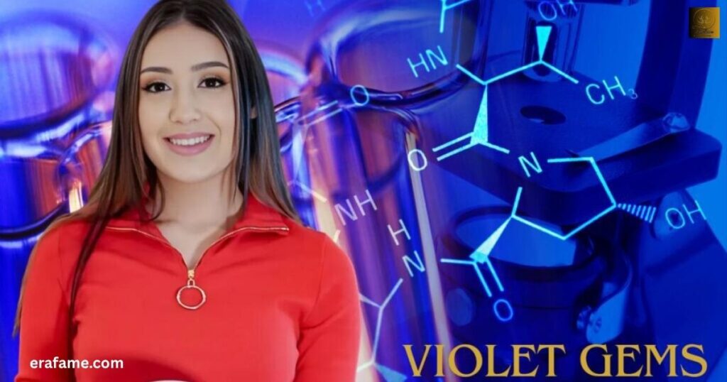 Violet Gems Early Life